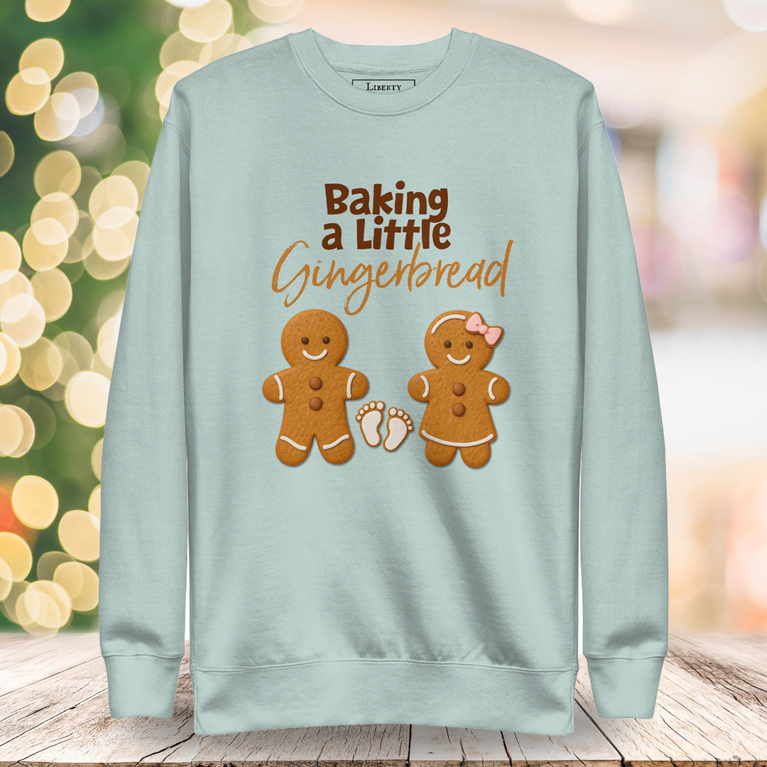 Baking a Little Gingerbread Sweatshirt